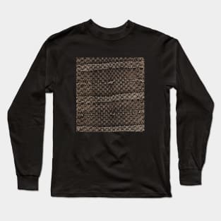 Realistic Snake Skin Long Sleeve T-Shirt